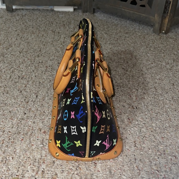 Louis Vuitton Murakami Noir Alma PM Handbag - Picture 7 of 8